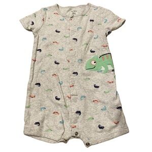 Carters Toddler Boy 18 m Summer Romper Shortall Outfit Baby Clothing 4/$20 🛑